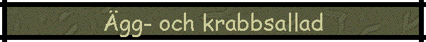gg- och krabbsallad