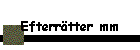 Efterrätter mm
